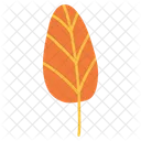 Orange Leaves Autumn Fall Icon