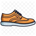 Footwear Icon Flat Style Symbol