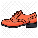 Orange Oxford Women's Shoes  Icon