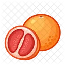 Orange Pomelo Fruit Healthy Icon