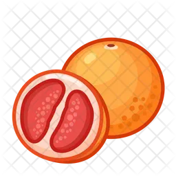 Orange Pomelo  Icon