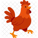 Rooster Fowl Chicken Icon