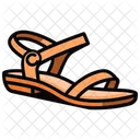 Orange Sandal Women's Iconic  Shoes  Icon