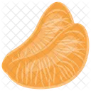 Orange Slices Pulp Icon
