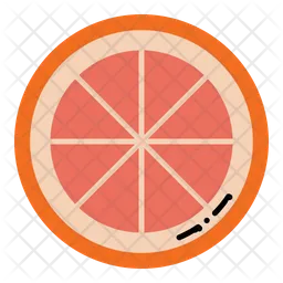 Orange Slice  Icon