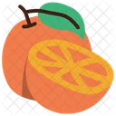 Orange Slice Fruit Orange Icon