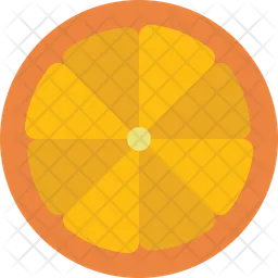 Orange Slice  Icon