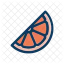 Orange Slice Fruit Icon