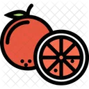 Orange Vegetables Fruit Icon