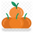 Orangen Gesund Orangenfrucht Icon