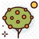 Orangenbaum  Symbol