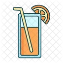 Orangengetrank Orangensaft Getrank Symbol