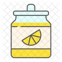 Orange Marmelade Glas Icon