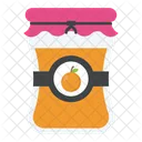 Orange Marmelade Konfiture Icon