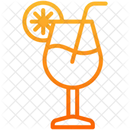 Orangensaft  Symbol