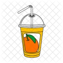 Orangensaft  Symbol