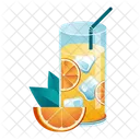 Orangensaft  Symbol