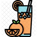 Orange Saft Obst Symbol