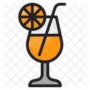 Orangensaft  Symbol