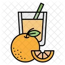 Orangensaft  Symbol