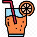 Orangensaft  Symbol