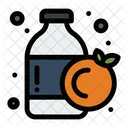 Orangensaft  Symbol