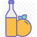 Orangensaft  Symbol