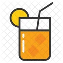 Limonade Saft Orange Symbol