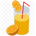 Orangensaft Frischer Saft Erfrischungsgetrank Symbol