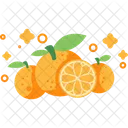 Oranges Lunar New Year Icône