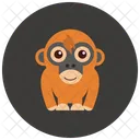 Orangutan Animal Icon