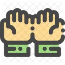 Orar Mano Oracion Icono