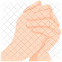 Orar Orar Mano Icono