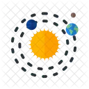 Planets Sun Orbit Icon