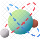 Orbit Space Planet Icon