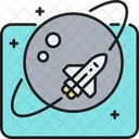 Orbit Space Planet Icon