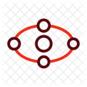 Orbit Space Planet Icon