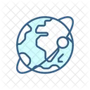 Solar System Galaxy Earth Planet Icon