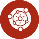 Orbitar Girar Circular Ícone