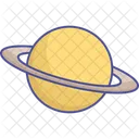 Astronomia Planeta Saturno Ícone