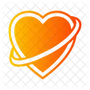 Orbita De Corazones Amor Corazon Icon