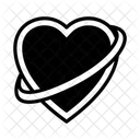 Corazones Orbitan Amor Cuidado Amor Icon