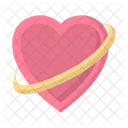 Orbita De Corazones Corazon Amor Icon