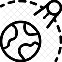 Orbita De Satelite Satelite Mundial Satelite Ícone