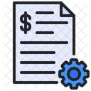 Orçamento do projeto  Icon