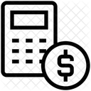 Negocios Financeiro Calculadora Ícone