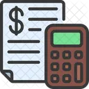 Orcamento financeiro  Ícone