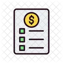 Orcamento Financeiro Relatorio Orcamento Icon