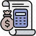 Orcamento Calculadora Economia Icon