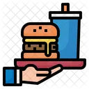 Orden Comida Rapido Icono